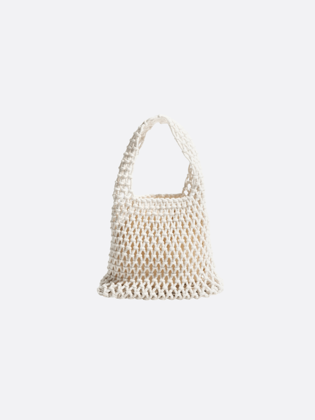 sac à main filet blanc