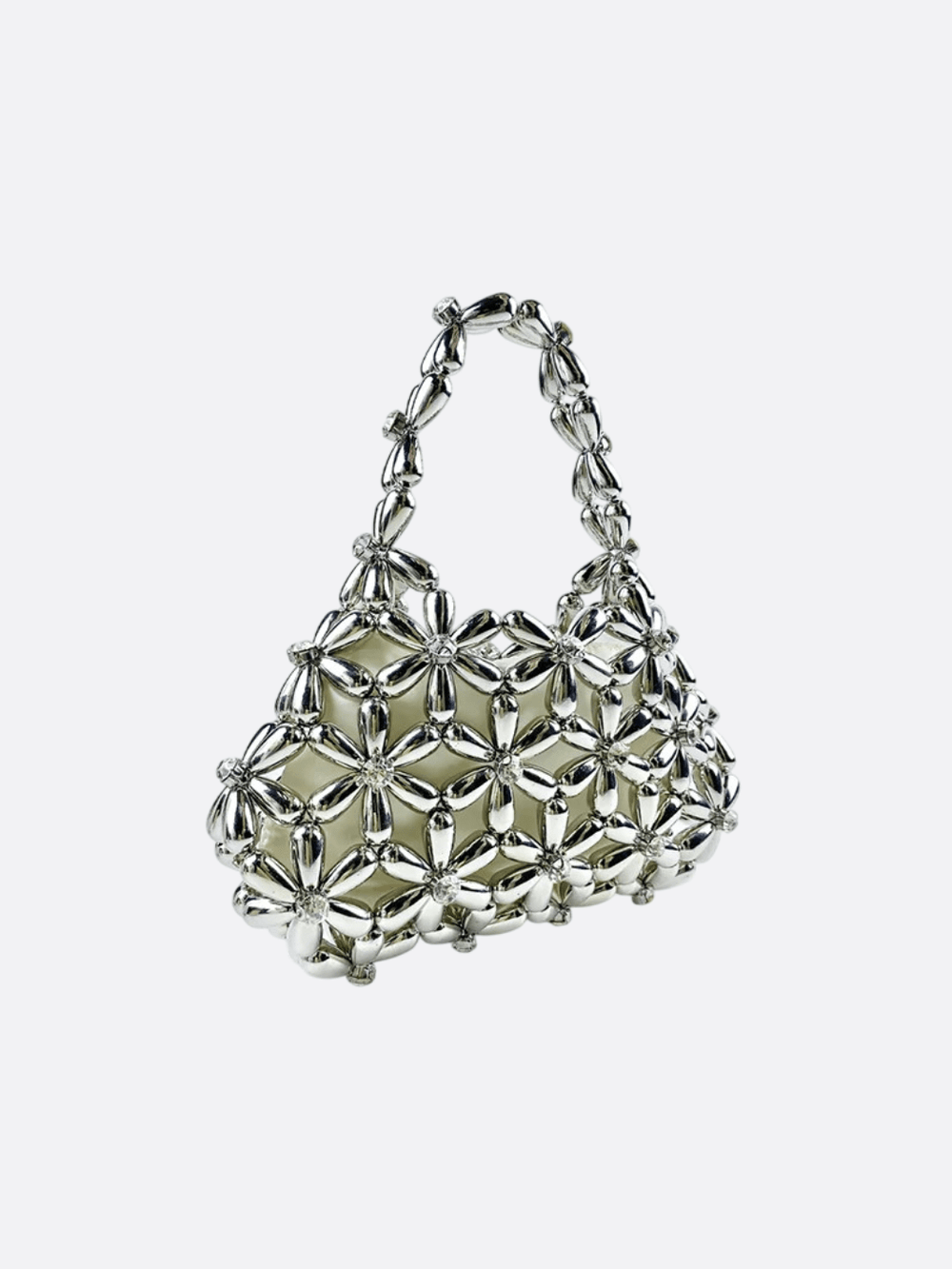 sac perle fleur